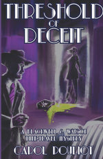 Book cover for Threshold of Deceit: A Blackwell and Watson Time-Travel Mystery
