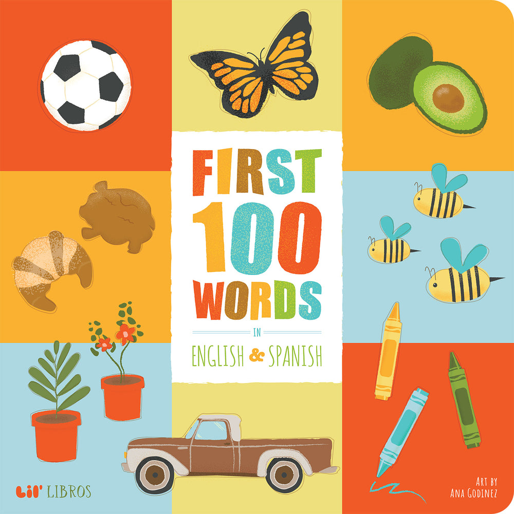 Book cover for First 100 Words In English And Spanish