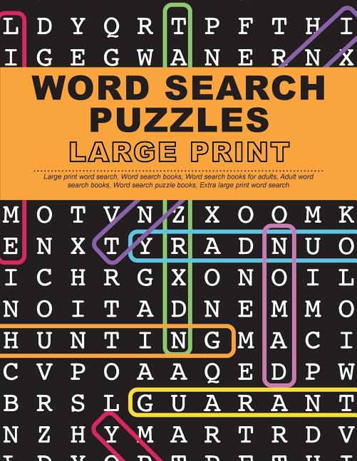 Book cover for Word Search Puzzles Large Print: Large Print Word Search, Word Search Books, Word Search Books for Adults, Adult Word Search Books, Word Search Puzzle