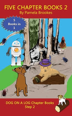 Book cover for Five Chapter Books 2: Sound-Out Phonics Books Help Developing Readers, including Students with Dyslexia, Learn to Read (Step 2 in a Systemat