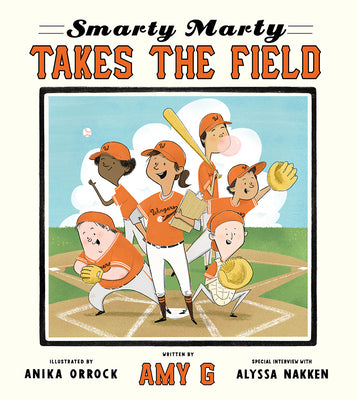 Book cover for Smarty Marty Takes the Field