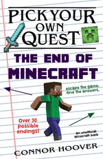 Book cover for Pick Your Own Quest: The End of Minecraft