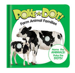 Book cover for Poke-A-Dot: Farm Animal Families
