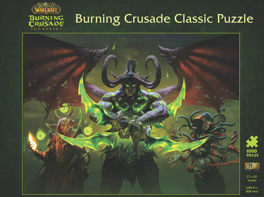 Book cover for World of Warcraft: Burning Crusade Classic Puzzle