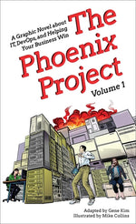 Book cover for Phoenix Project: A Graphic Novel about It, Devops, and Helping Your Business Win