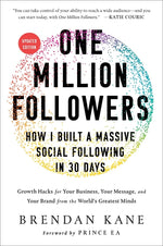 Book cover for One Million Followers, Updated Edition: How I Built a Massive Social Following in 30 Days