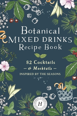 Book cover for Botanical Mixed Drinks Recipe Book