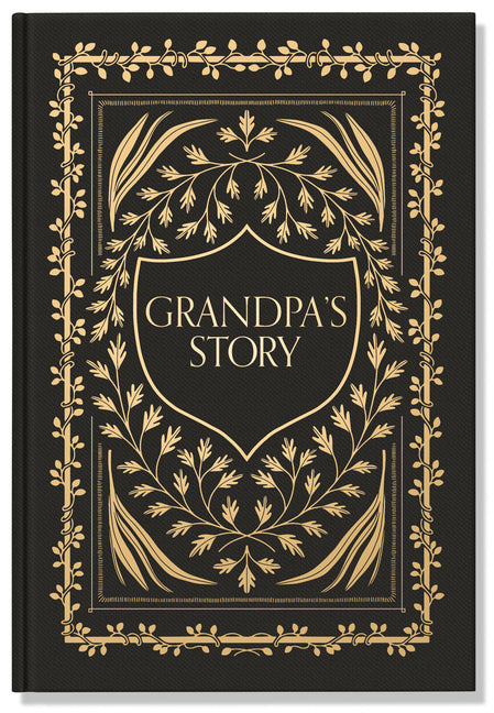 Book cover for Grandpa's Story: A Memory and Keepsake Journal for My Family
