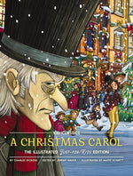 Book cover for Christmas Carol - Kid Classics: The Illustrated Just-For-Kids Edition (Child-Friendly Retelling of Charles Dickens' Classic Novel)