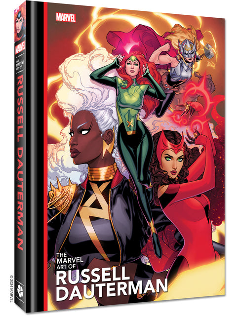 Book cover for Marvel Art of Russell Dauterman