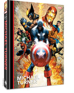 Book cover for Marvel Art of Michael Turner