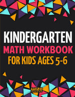 Book cover for Kindergarten Math Workbook for Kids Ages 5-6