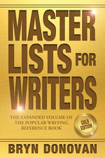 Book cover for Master Lists for Writers: Gold Edition