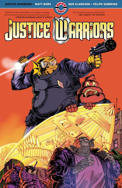 Book cover for Justice Warriors