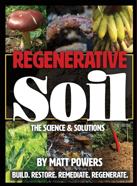 Book cover for Regenerative Soil: The Science & Solutions - the 2nd Edition