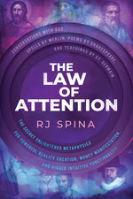 Book cover for Law of Attention: The Secret Enlightened Metaphysics for Powerful Reality Creation, Money Manifestation, and Higher Intuitive Functionality