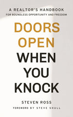 Book cover for Doors Open When You Knock: A Realtor's Handbook for Boundless Opportunity and Freedom
