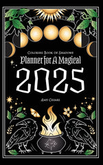 Book cover for Coloring Book of Shadows: Planner for a Magical 2025