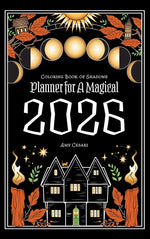Book cover for Coloring Book of Shadows: Planner for a Magical 2026