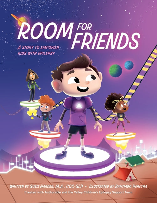 Book cover for Room for Friends: A Story to Empower Kids with Epilepsy