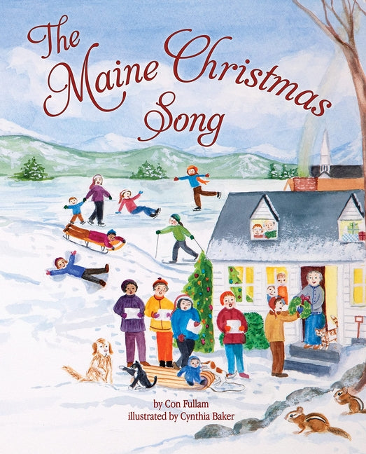 Book cover for Maine Christmas Song