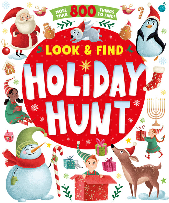 Book cover for Holiday Hunt: More Than 800 Things to Find!