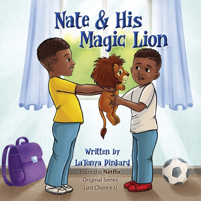 Book cover for Nate & His Magic Lion