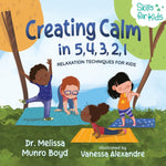 Book cover for Creating Calm in 5, 4, 3, 2, 1: Relaxation Techniques for Kids