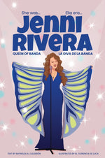 Book cover for Jenni Rivera: La diva de la banda/Queen of Banda