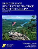 Book cover for Principles of Real Estate Practice in North Carolina: 3rd Edition