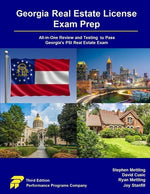 Book cover for Georgia Real Estate License Exam Prep: All-in-One Review and Testing to Pass Georgia's PSI Real Estate Exam