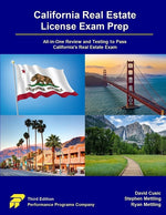 Book cover for California Real Estate License Exam Prep: All-in-One Review and Testing to Pass California's Real Estate Exam