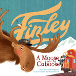 Book cover for Finley: A Moose on the Caboose