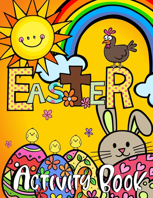 Book cover for Easter Activity Book for Kids