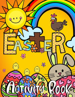 Book cover for Easter Activity Book for Kids