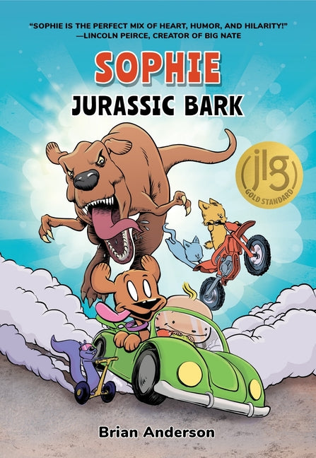 Book cover for Sophie: Jurassic Bark: A Graphic Novel, Vol.1