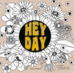 Book cover for Heyday (Mini): A Retro Flower Design Coloring Book