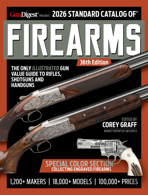 Book cover for 2026 Standard Catalog of Firearms