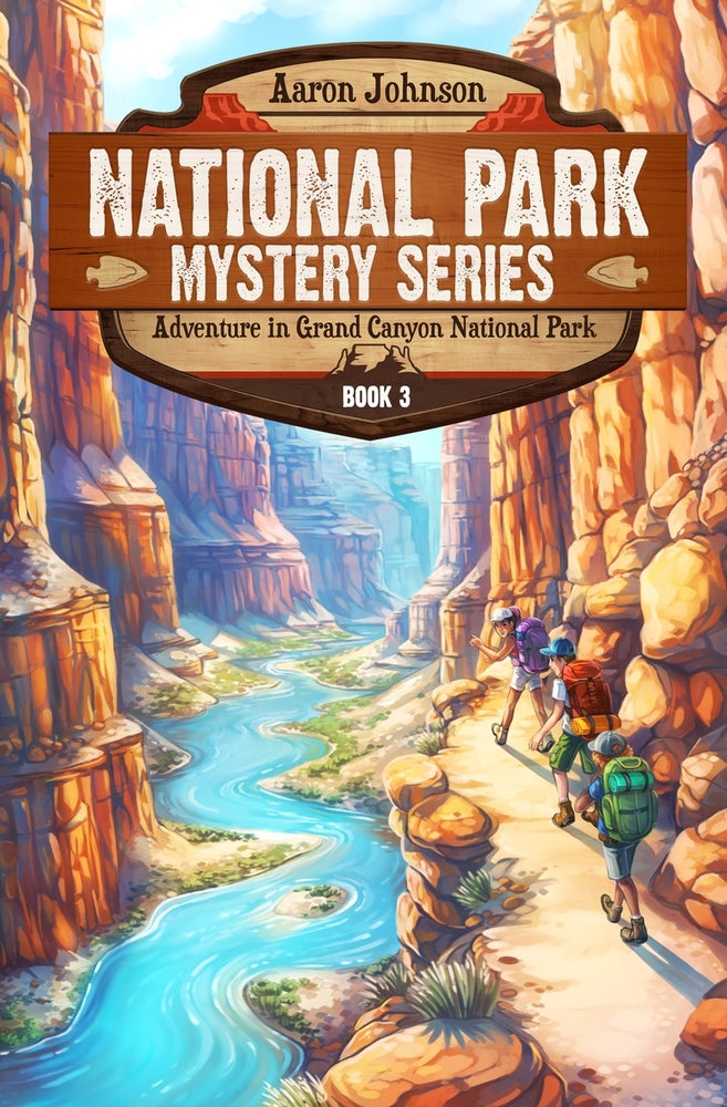 Book cover for Adventure in Grand Canyon National Park: A Mystery Adventure in the National Parks