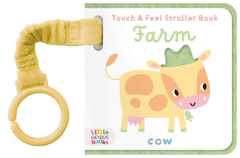 Book cover for Touch & Feel Stroller Book - Farm