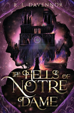 Book cover for The Hells of Notre Dame: A Steamy Sapphic Retelling