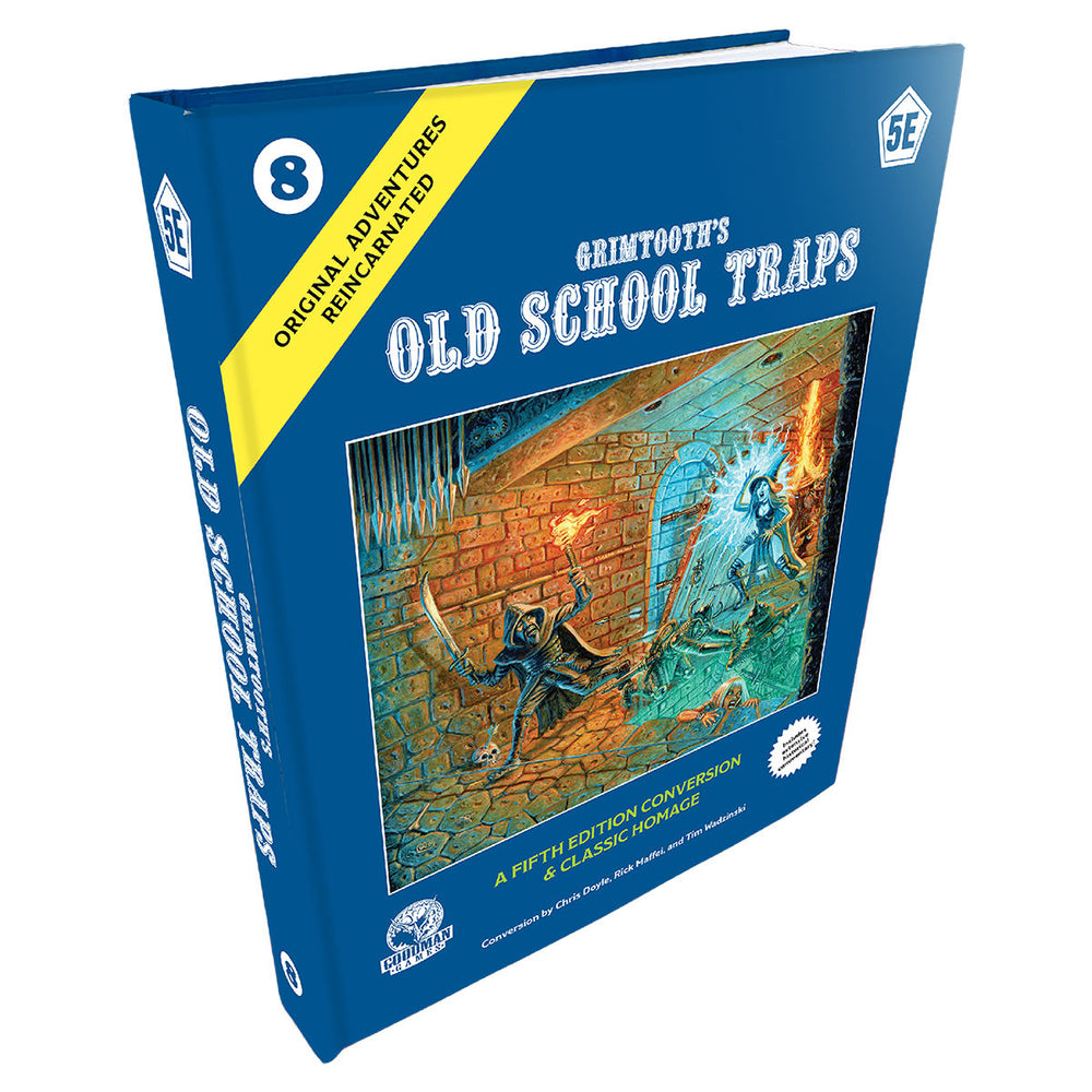Book cover for D&d 5e: Original Adventures Reincarnated #8: Grimtooth's Old School Traps