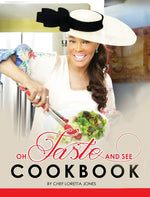 Book cover for Oh Taste And See Cookbook