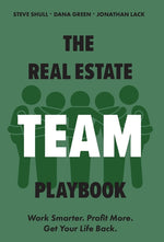 Book cover for The Real Estate Team Playbook: Work Smarter. Profit More. Get Your Life Back.