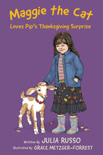 Book cover for Maggie the Cat Loves Pip's Thanksgiving Surprise