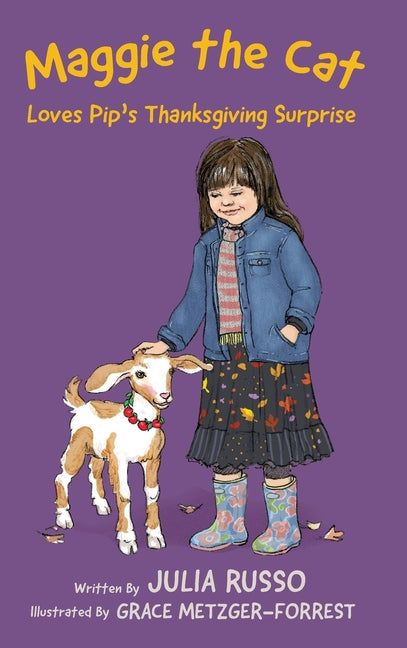 Book cover for Maggie the Cat Loves Pip's Thanksgiving Surprise