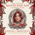 Book cover for Official Blood and Ash Coloring Book