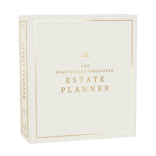 Book cover for Essential Estate Planner: An Elegant End of Life Binder to Organize Your Important Affairs and Final Wishes
