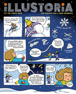 Book cover for Illustoria: Comics: Issue #25: Stories, Comics, Diy, for Creative Kids and Their Grownups