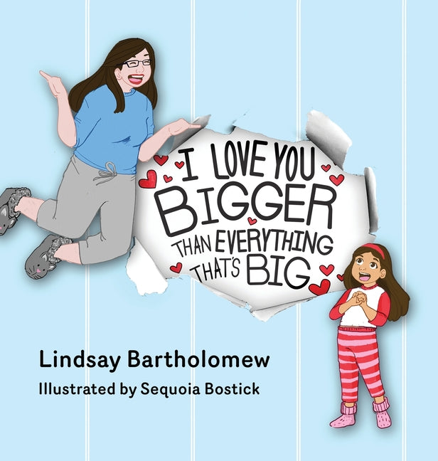 Book cover for I Love You Bigger Than Everything That's Big